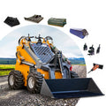 SAAO 330 380 Skid Steer Loader Mini Skid Steer CE/EPA China Wholesale Skid Steer for Sale