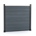 Wood Plastic Wall Fluted Cladding Decorative Outdoor Wpc Wall Panel Boards