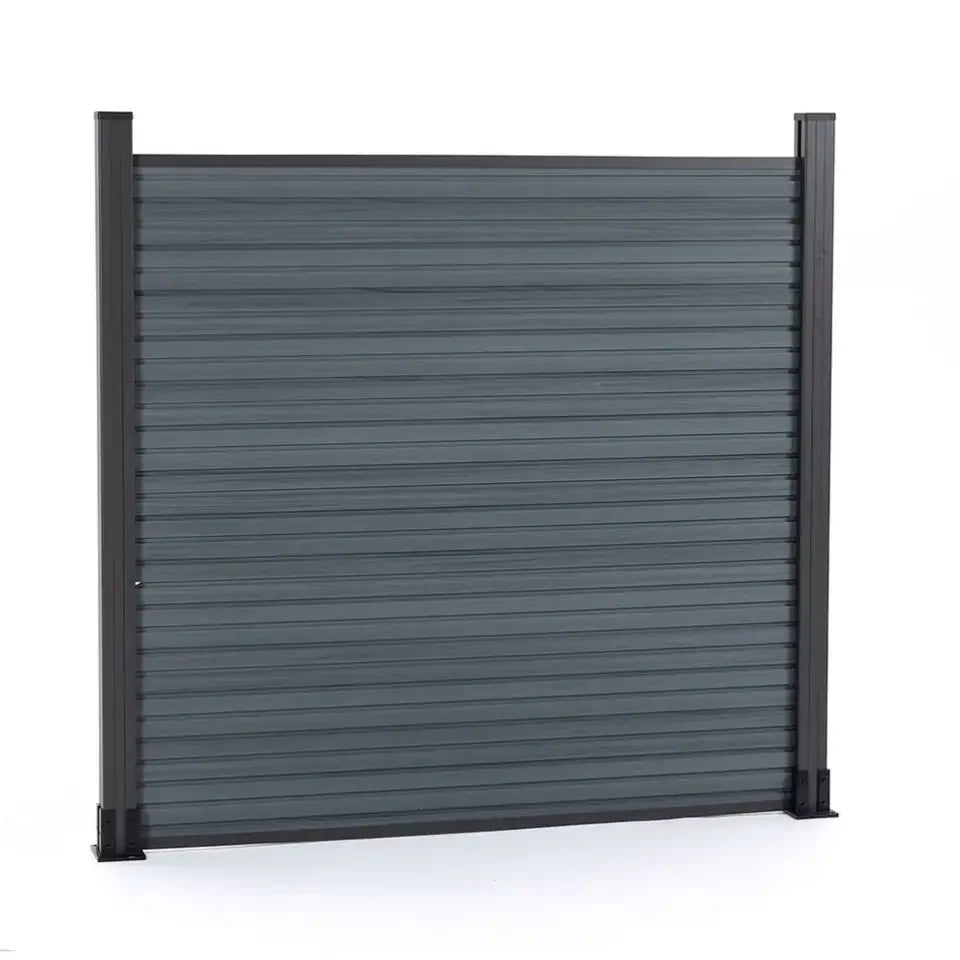 Wood Plastic Wall Fluted Cladding Decorative Outdoor Wpc Wall Panel Boards