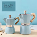 Custom Logo Best Seller 150ml 300ml Premium Aluminum Coffee Maker Italian Espresso Stove Top Moka Pot 3-6 Cup
