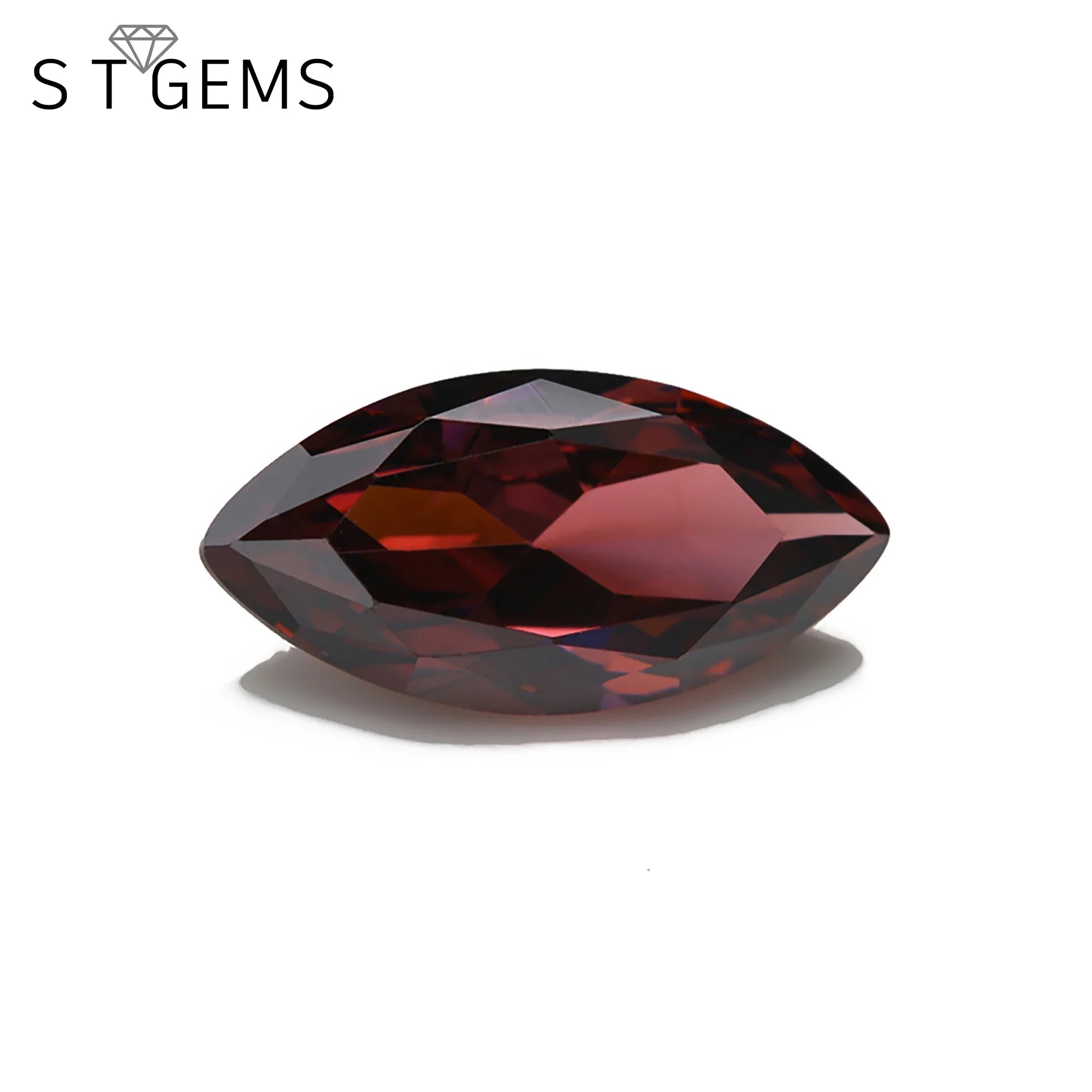 Hot Sale Loose Stones Marquise Cut CZ Cubic Zirconia Jewelry Gems Brown Cubic Zirconia Price for Sale