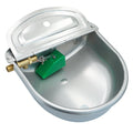 Large Capacity Livestock Feeder Drinker Stainless Steel Pet Dog Cattle Horse Donkey Drinking Water Cup Bowl