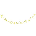 608232 Paper Arch Shape Gold Letter Garland Posters Festival Celebration Eid Mubarak Ramadan Eid Decoration Party Supplies