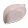 Home Kitchen Wheat Straw Seasoning Dish Creative Plastic Dish Dipping Sauce Snack Plate