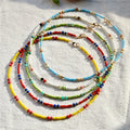 SP Wholesale Choker Crystal Pearl Stone Beaded Jewelry Bead Necklace Handmade for Women