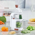 Multifunction Manual Vegetable Spiralizer Slicer Zucchini Spaghetti Maker Mandoline Slicer with Changeable Blades