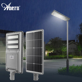 Outdoor Saving Lamp 60W 80W 100W Solar Powered Street Lamps