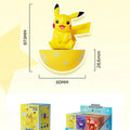 Wholesale Genuine Sitting Tumbler Fuecoco Gengar Quaxly Sprigatito Sylveon 8-9CM PVC Doll Action Figure