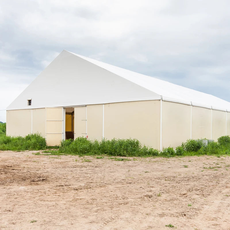 Marquee Industry Prefabricated Warehouse Storage Aluminum Frame Sandwich Panel Building