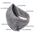 Portable 2 in 1 Neck Pillow Sleeping Mask Flight Sleep Rest Travel Eye Cover Multifunctional Airplane Office