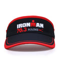 Custom Embroidery Printed Logo Sports Visor Cap-Adjustable Quick-Dry 100% Polyester Unisex Outdoor Beach Hat
