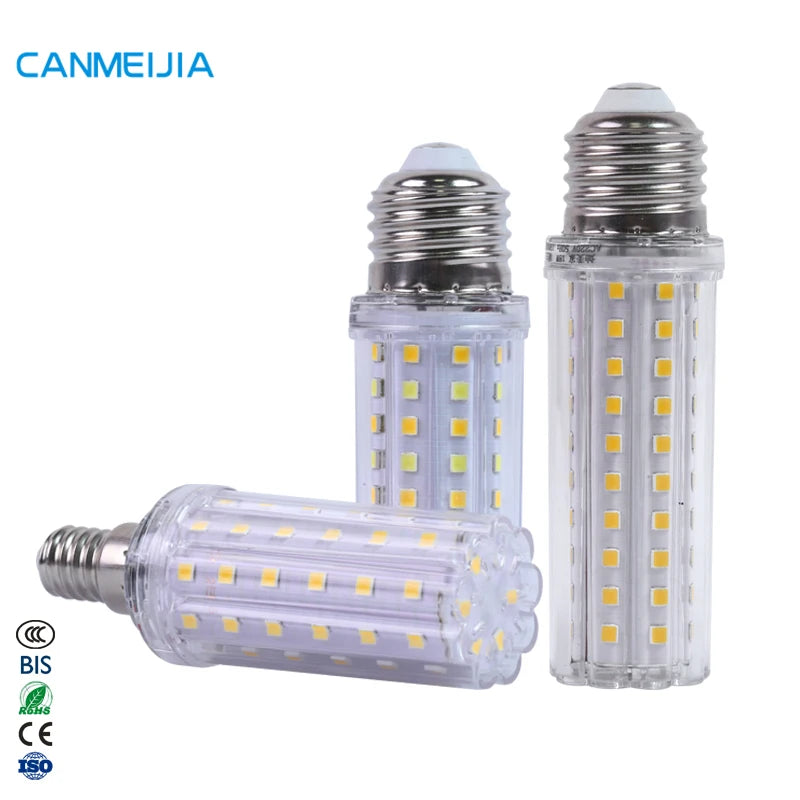 12W 18W E14 E27 60/96 Leds Led Corn Bulb Lamp SMD Warm White Cold White Changeable Lighting Lampara Ampoule Led Light Bulb