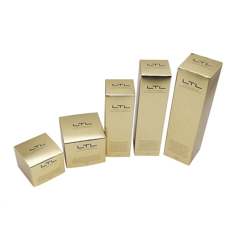 Custom Foldable Luxury Skin Care Beauty Products Card Paper Packaging Box Tuck End Cosmetic Serum Perfume Lotion Small Box
