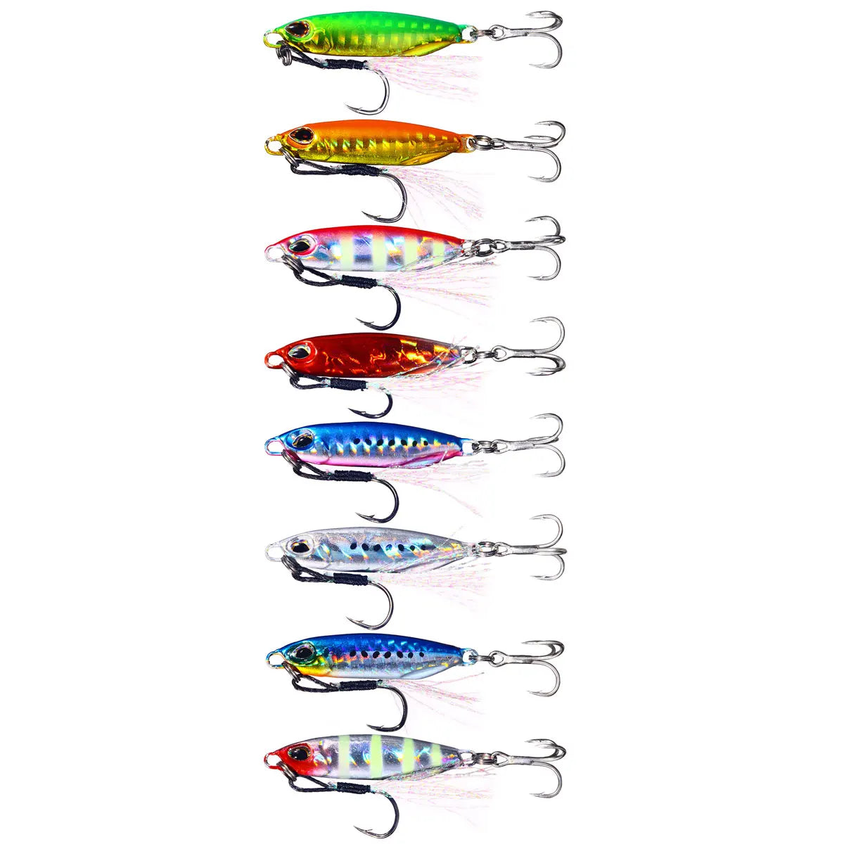 6CM 32G 6# Metal Jig Fishing Lure Eye Lifelike Swimbait Candy Casting Lead Bait Jigging Bait Slow Pitch Jigs Lure