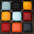 Leather Valet Tray Premium Catchall Trays Jewelry Trays Folding Travel Organizer Decorative Desk Organizer for Office Home