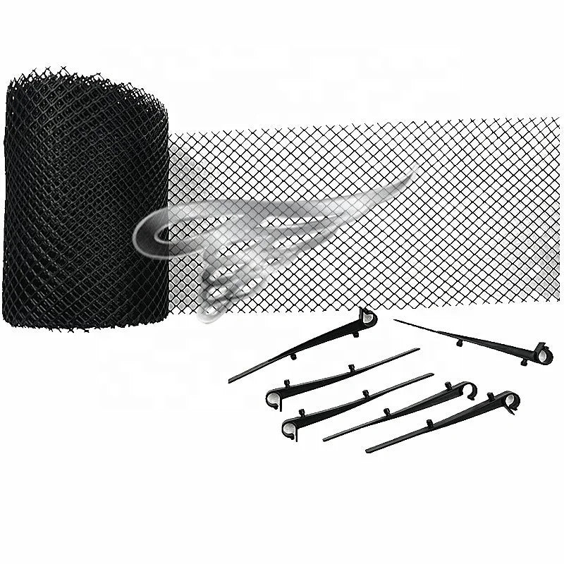 Lightweight Plastic Home Gutter Leaf Guard | DIY Roof Drainage Protection | Flexible & Easy to Install