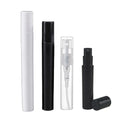 2ml 3ml 5ml 4ml Black White clear Shape Tube PP Perfume Pen Spray Bottle With Push-fit Mist Spray