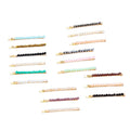 Women Pearl Rhinestone Word Hair Bobby Pins Fashion Young Girl Glitter Bling Crystal Hair Clips Hairpin