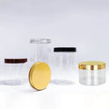 On Sale 150g Cosmetic Plastic Transparent Jar Skin Care Cream Jar with Lid PET Container Food Container
