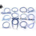 12 Pcs/set Korean Women Girls Hair Band Ties Rope Ring Elastic Hairband Ponytail Holder Headwear Accessory