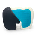 Cooling Gel Seat Cushion Custom Chair Sitting Shock Absorbing Anti Slip Bottom Coccyx Orthopedic Blood Circulation Car Driver