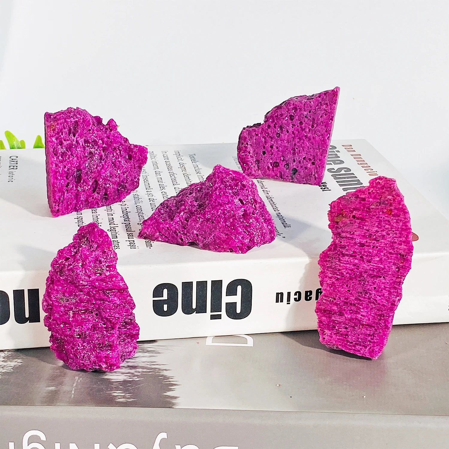 Natural Rare Mineral Specimens Healing Energy Irregular Crystal Raw Ruby for Home Decoration