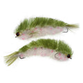 Finesse Changer Articulated Fish Spine Fly Trout Streamer Fishing Fly Lures Double Hook Saltwater Fishing Game Changer