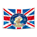Factory Custom 100% Polyester 3' X 5' Queen Elizabeth Platinum Jubilee Union 1952 2022 Banner Digital Printed Graphic