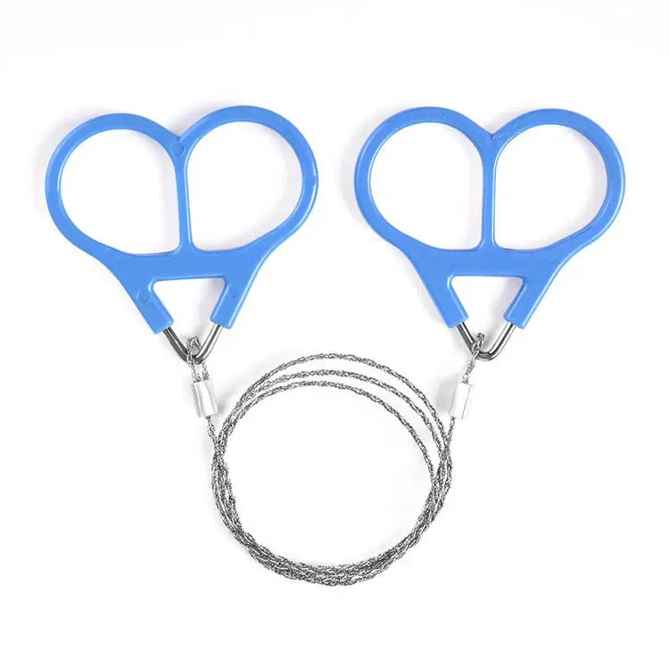 Survival Wire Saw Outdoor Emergency Mini Hand Pocket Stainless Steel Saws for Backpacking