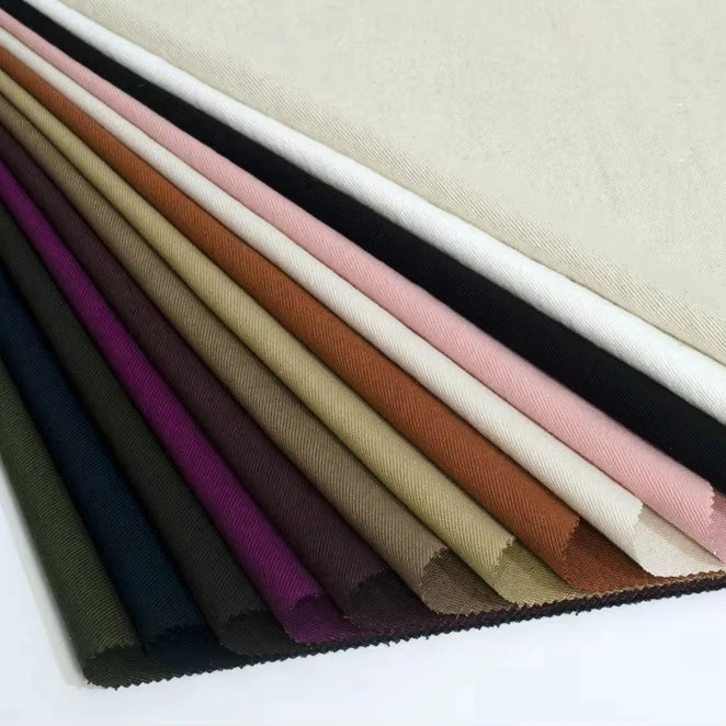 Hot Selling Thick 20% Linen 80% Cotton Twill Fabric 265gsm 145cm Breathable Soft Linen Cotton Blend Fabric for Shirts Clothing