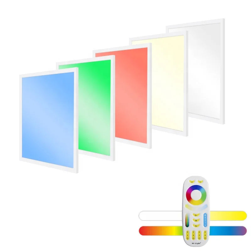 6060 36W RGB+CCT RGBWW RGB Color Changing New Design DMX512 2.4G Wi-Fi Smart Home Party Atmosphere 600x600mm RGB LED Panel Light