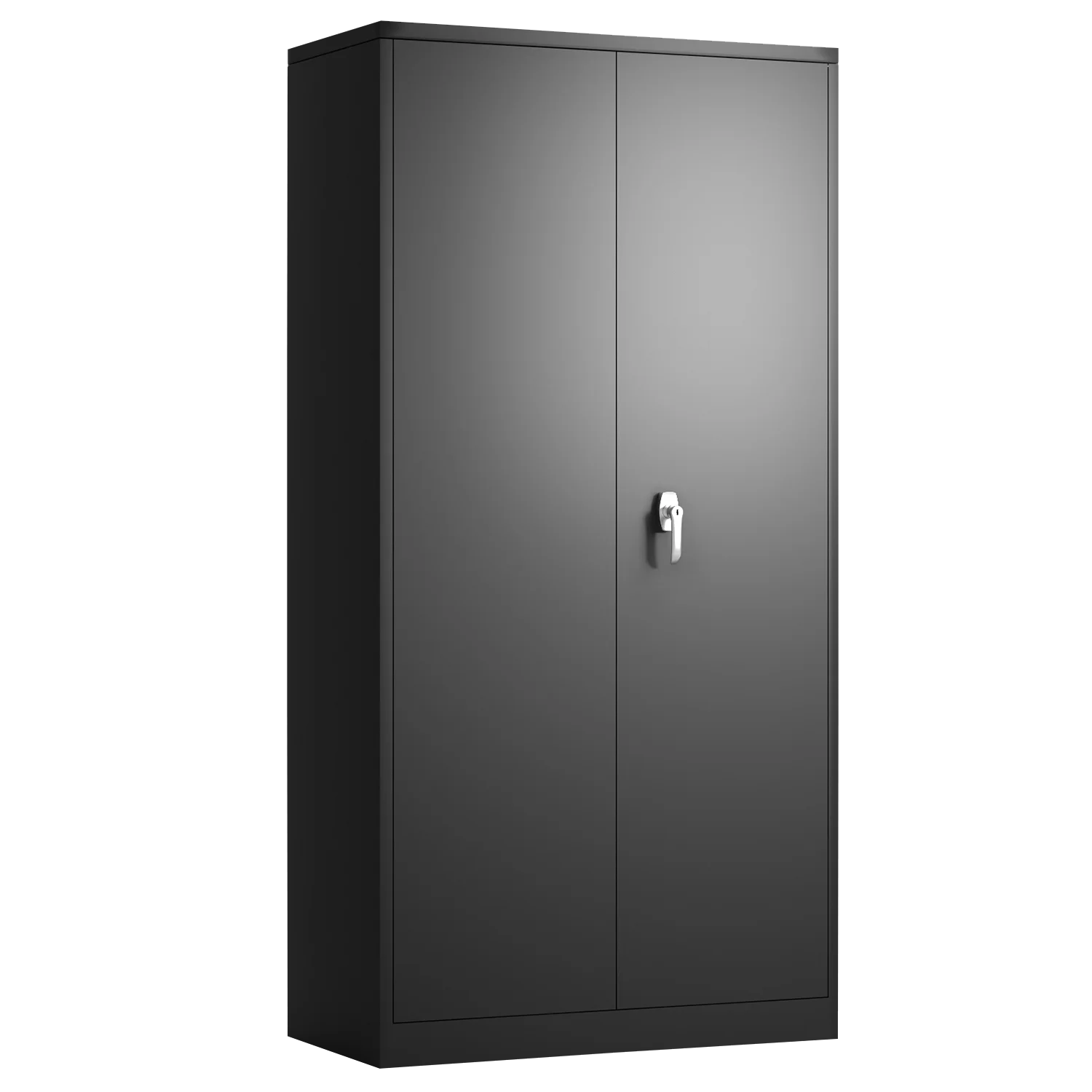 2 Doors Steel Office Cupboard Garage Storage Cabinets Adjusted Shelves Key Lock Archivadores Filing Cabinet Office Furniture