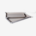 S-756Modern Light Luxury Tray Decorative Perfume Metal Tray Living Room Kitchen Serving  Storage Tray Decor for Outdoor Use