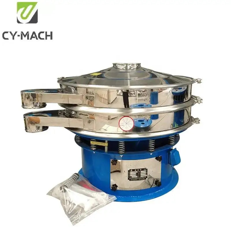CY-MACH  Industrial Sifter Shaker Price Small Stainless Steel Vibration Cosmetic Powder Seive Machine
