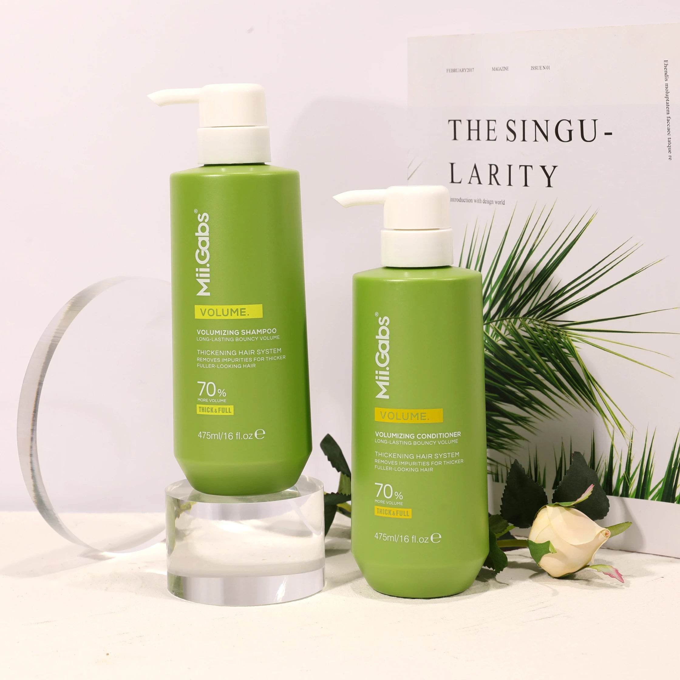 OEM Sulfate-Free and Organic Volumizing Shampoo Long Lasting Bouncy Volume