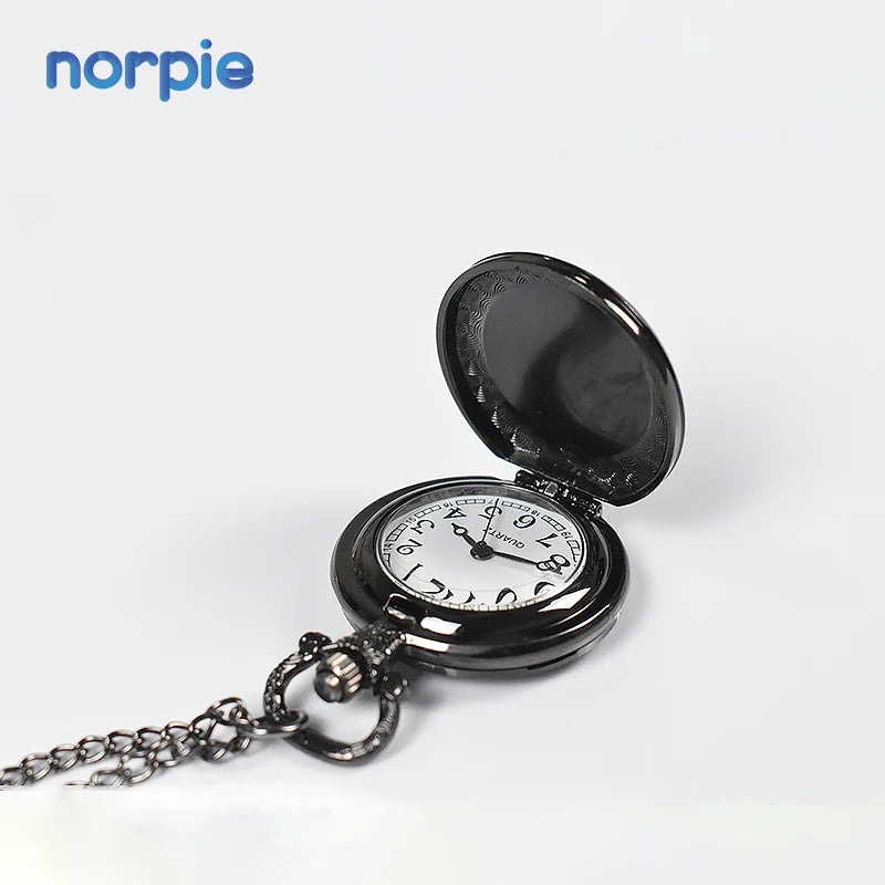 Chain Classic Gift Pocket Watch Custom Pocket Watch Sublimation Metal Pocket Watch Necklace