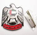 Classic Ready to Ship Luxury Emblem of the United Arab Emirates UAE Falcon Black Metal Car Front Grille Grill Gril Badge Emblem