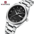 NAVIFORCE 8030 Stainless Steel Men's Quartz Watches Fashion Waterproof Wrist Watch OEM Logo Watch