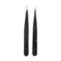 OEM 2pcs Stainless Steel Eyebrow Tweezers Kit Professional Eyelash Extension Tweezers Volume Tweezer