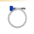 3/8xm10 Hose for Faucet American  Stainless Steel Hose for Hot Water Pipe Toilet Bathroom Stainless Steel Flexible Hose