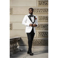 New High Quality Custom Made Jacquard Men Suits Peaked Lapel for Male Tuxedos Wedding Groom 3 Pieces Prom blazer for Men Sets