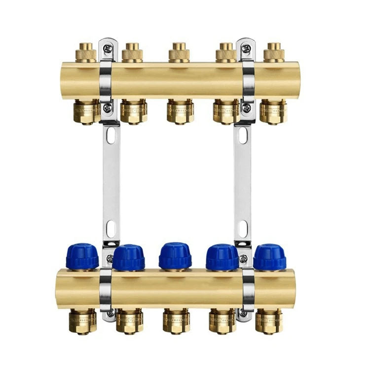 2345678 Ways China Brass Manifolds Floor Heating System PEX Manifold for Floor Heating System