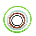SWKS Customized Colourful High Precision Silicone Rubber O Ring