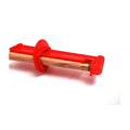Red Billiard Snooker Pool Cue Stick Tip Plastic Clamp Fastener Press Repair Tool