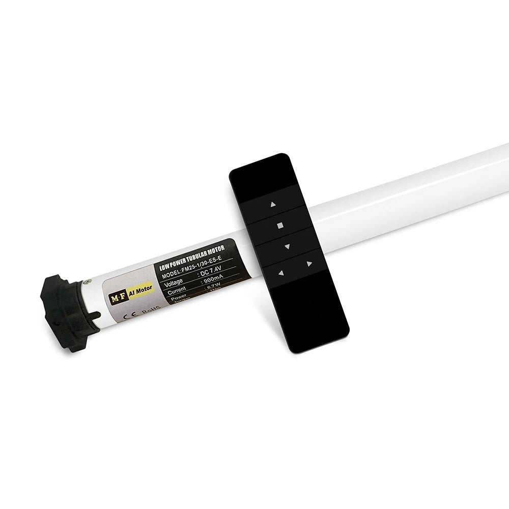 Electric 1.1nm Smart Automatic Zebra Motorized Blind System Battery Roller Motor Alexa 25mm Tubular Blinds Motor