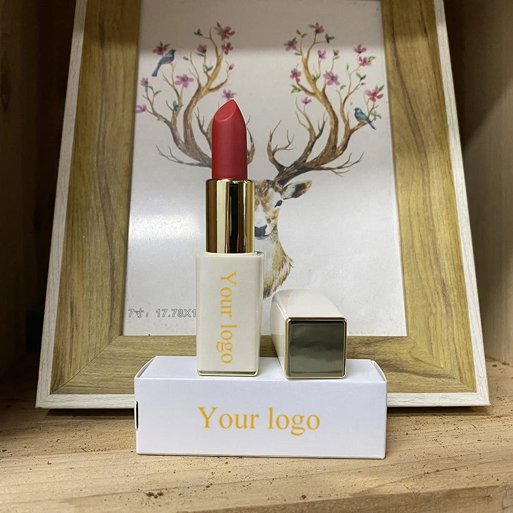 Professional Makeup Cosmetic 21 Color Your logo Cream Milani Lipstick Matte