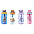 480ml Customized Cartoon Patten Summer Portable  Kid  Water Bottle With Straw
