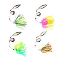 18g 2 Blades Spoon Jig Fishing Lure  Lead Fish Spinner Bait Buzz Bait