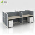 Flexible Furniture Solutions Modern 4 Person Cubicle Office Partitions for Sale