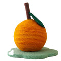 Orange Vertical Cat Scratch Post for Cat Scratcher With Sisal Rope Cat Scratching Post